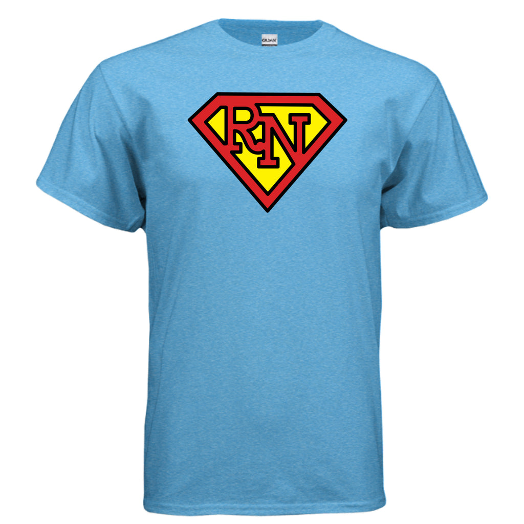 Healthcare Hero RN T-Shirt Blue
