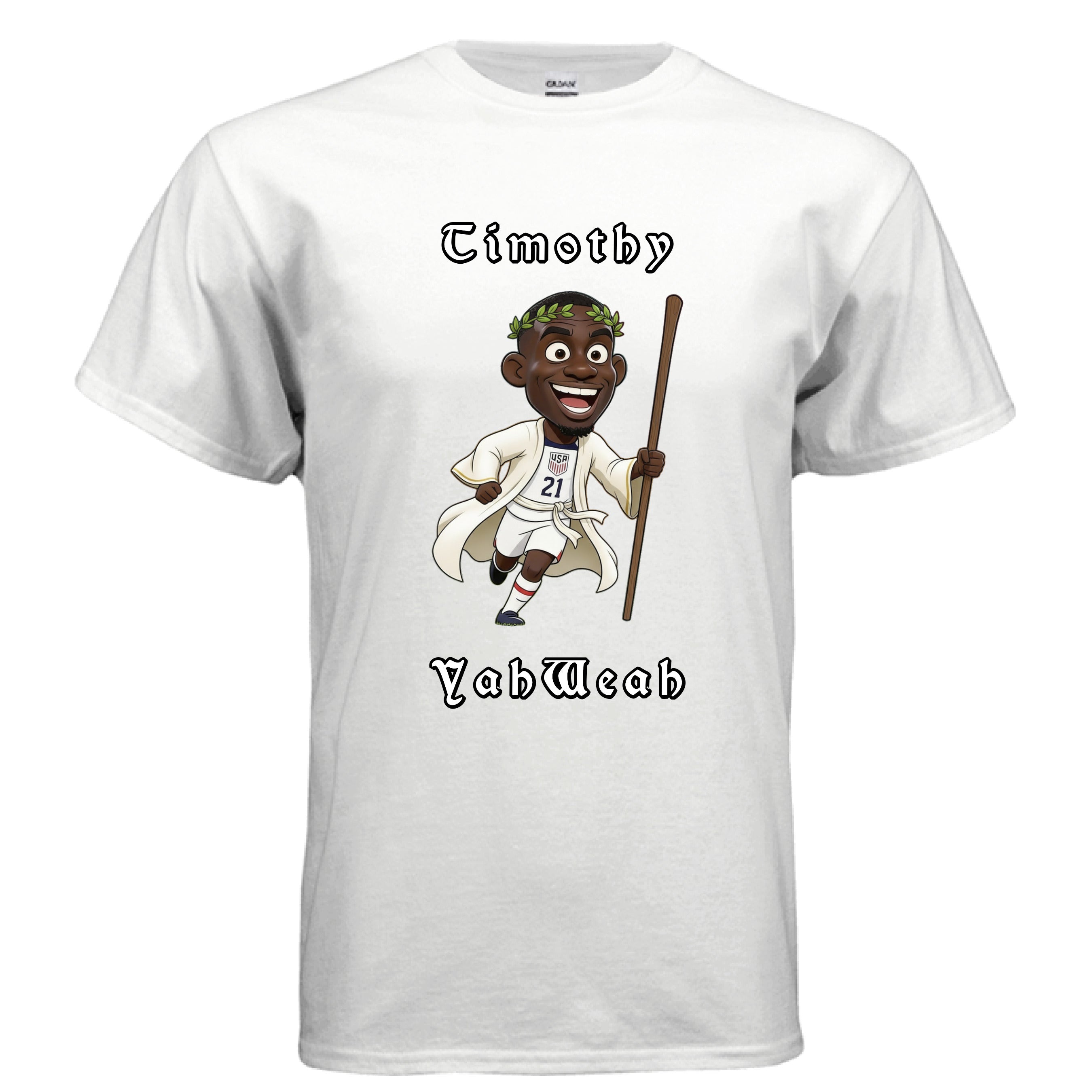 Tim Weah T-Shirt White