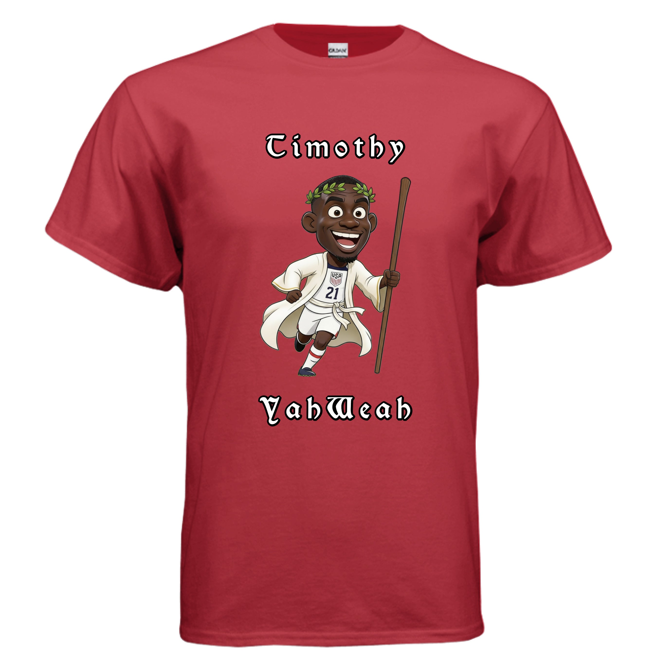 Tim Weah T-Shirt Red
