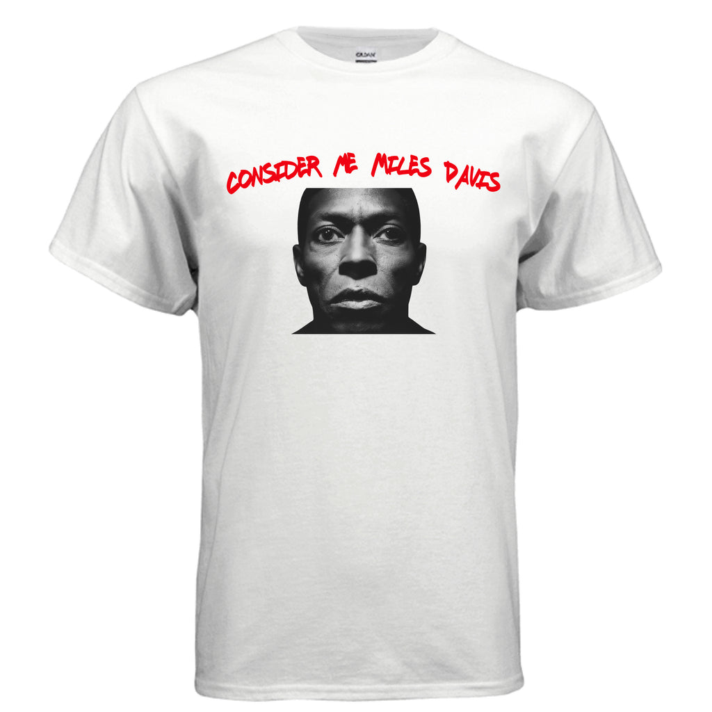 Miles Davis T-Shirt white