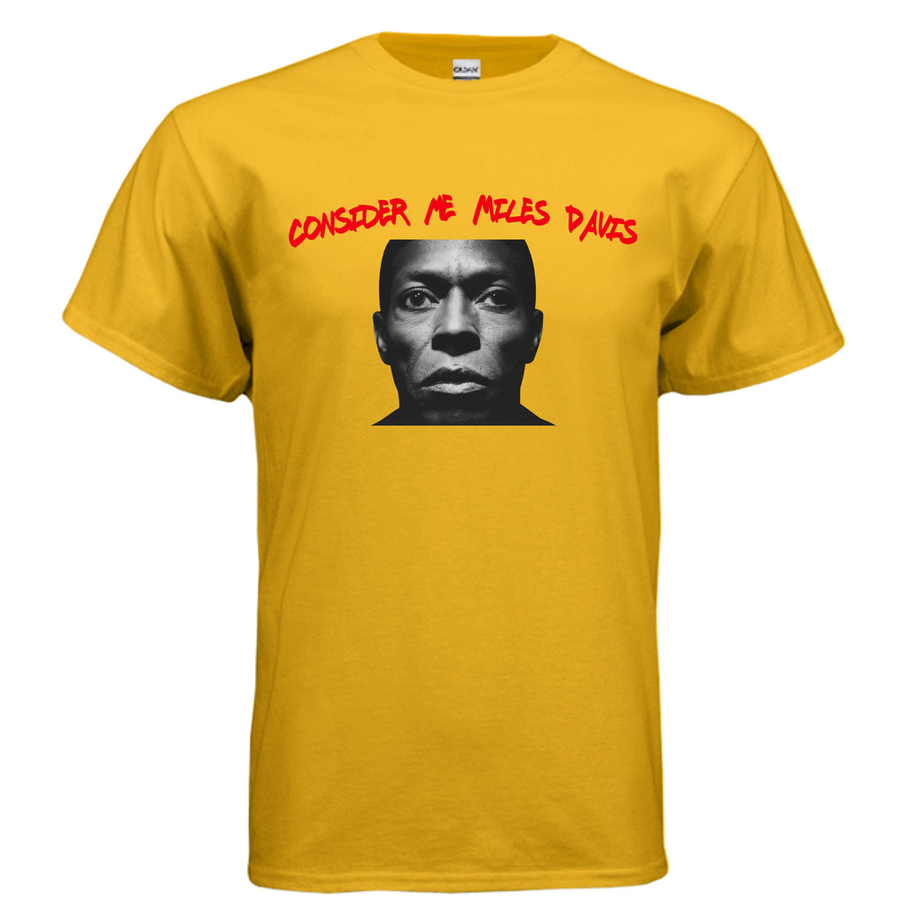 Miles Davis T-Shirt Gold