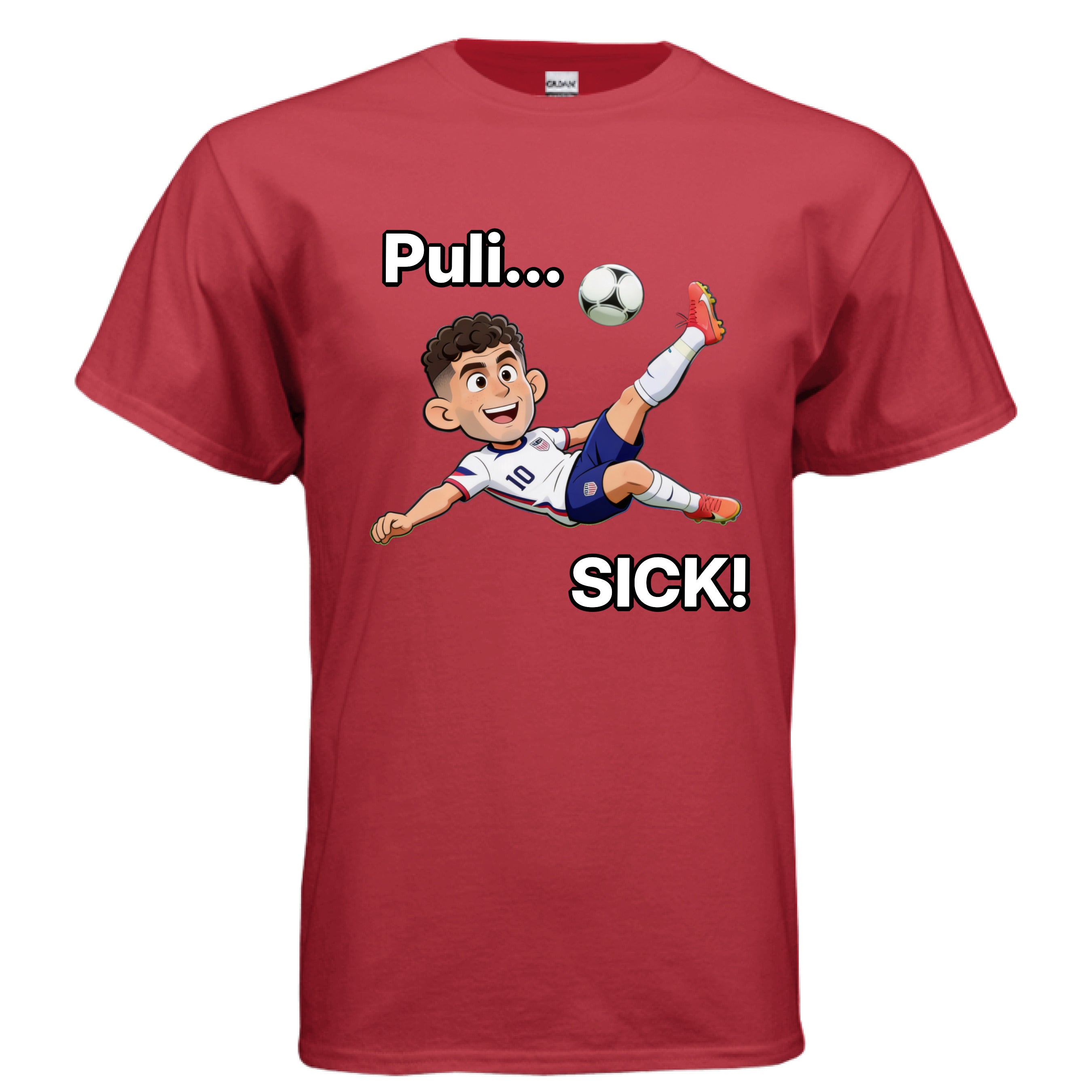 Christian Pulisic T-Shirt Red