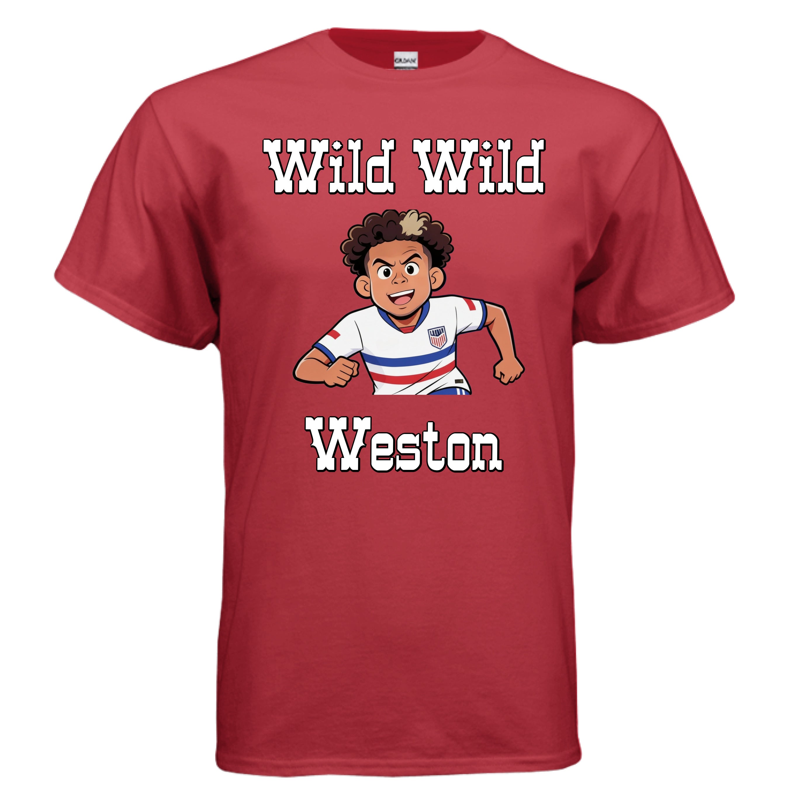 Weston Mckennie T-Shirt Red