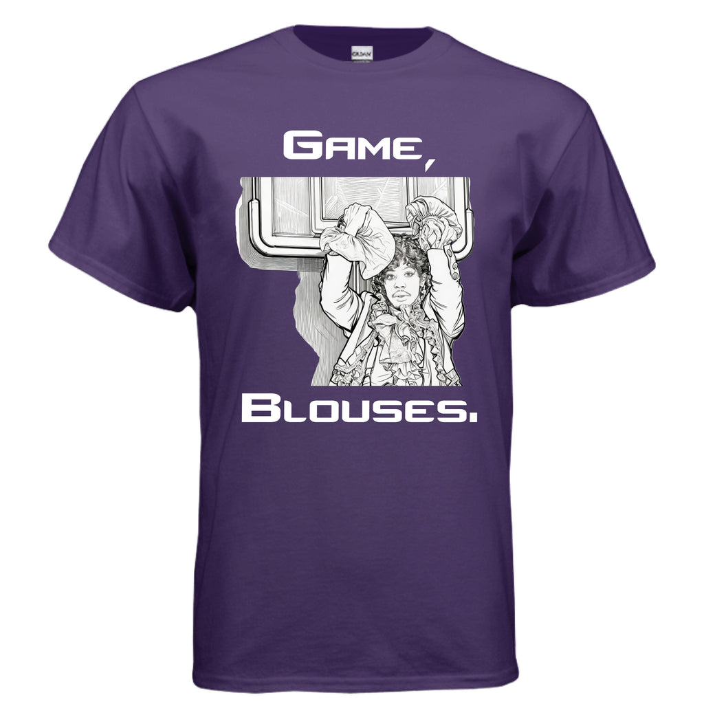 Game Blouses: The Chappelle's Show T-Shirt Purple