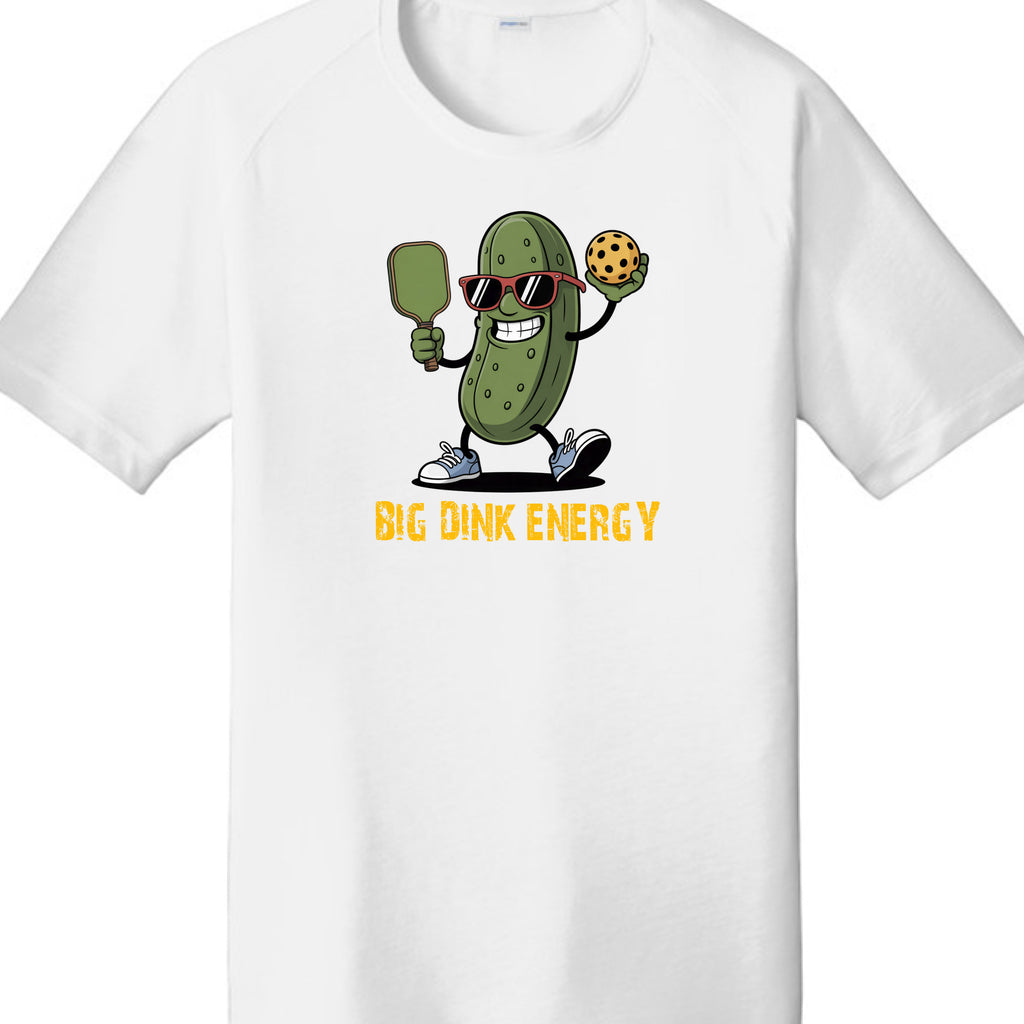 Big Dink Energy Athletic T-Shirt White
