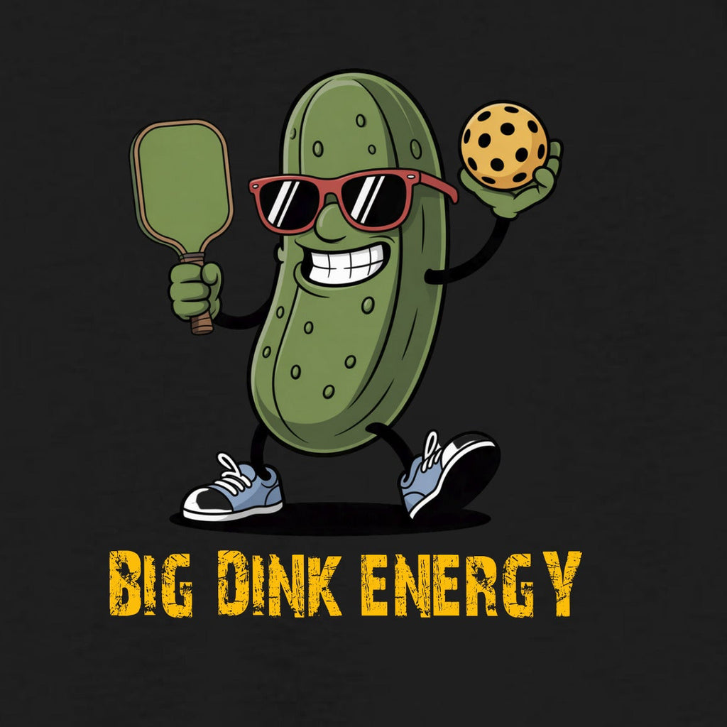 Big Dink Energy Athletic T-Shirt Black