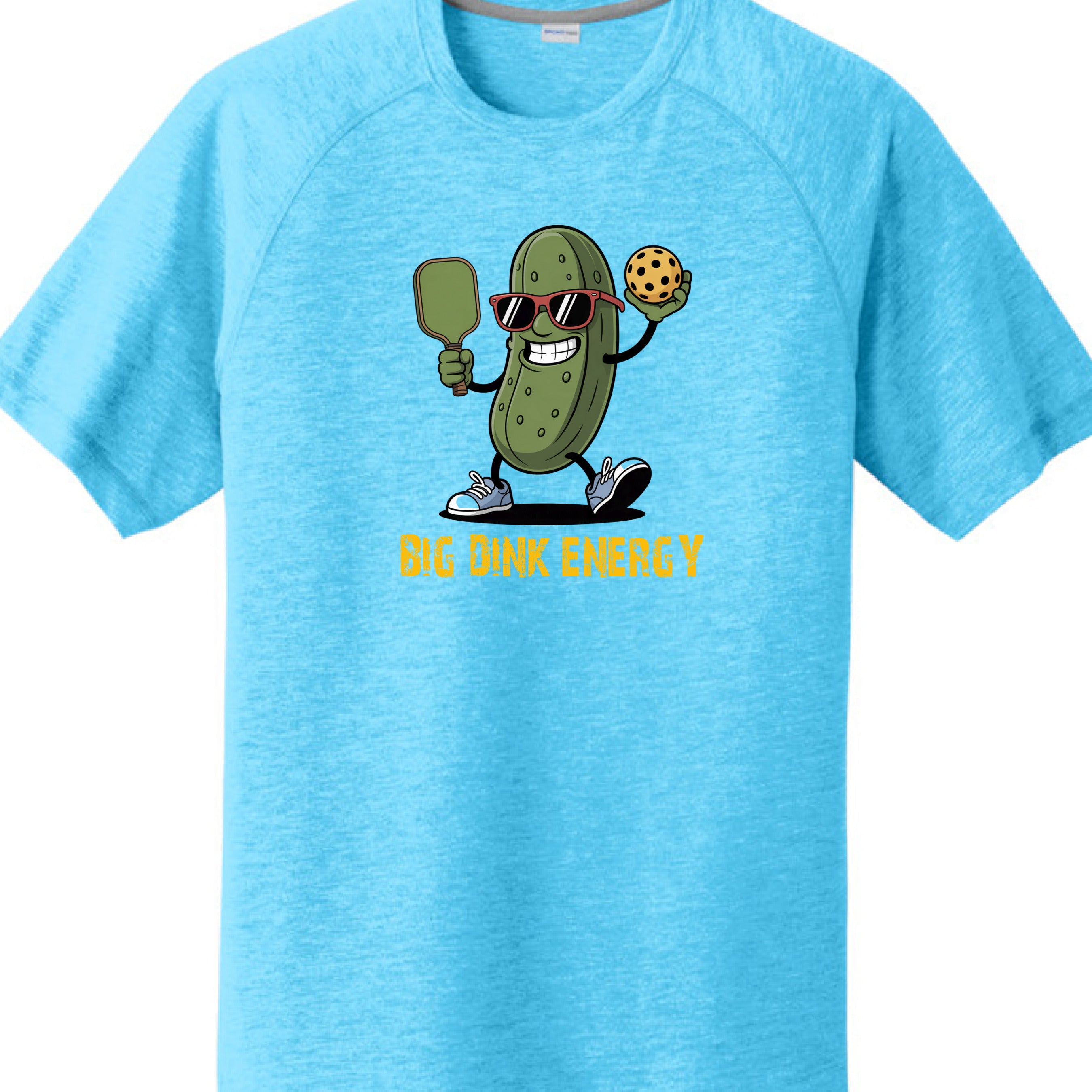 Big Dink Energy Athletic T-Shirt Blue
