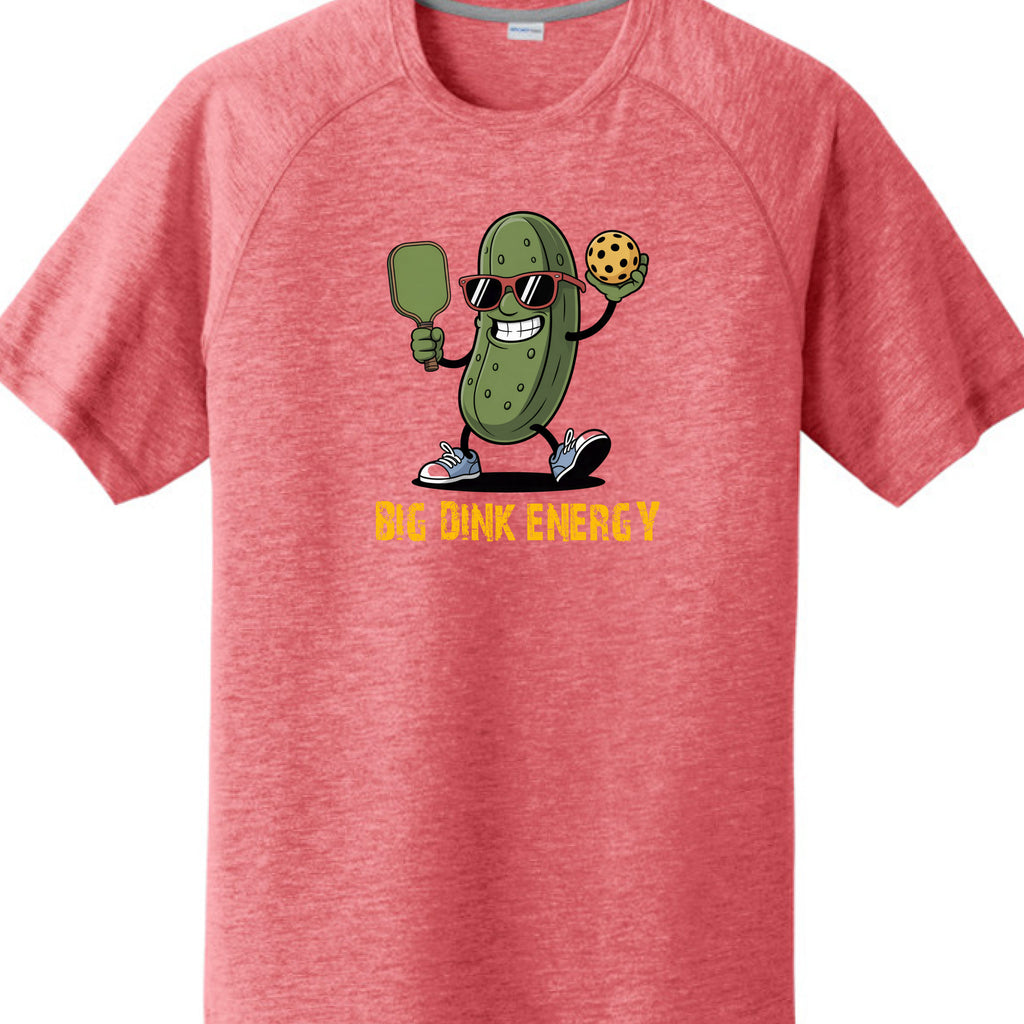 Big Dink Energy Athletic T-Shirt Red