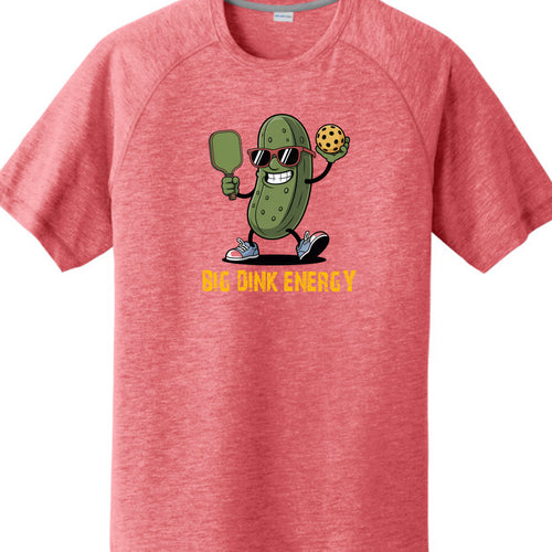 Big Dink Energy Athletic T-Shirt Red