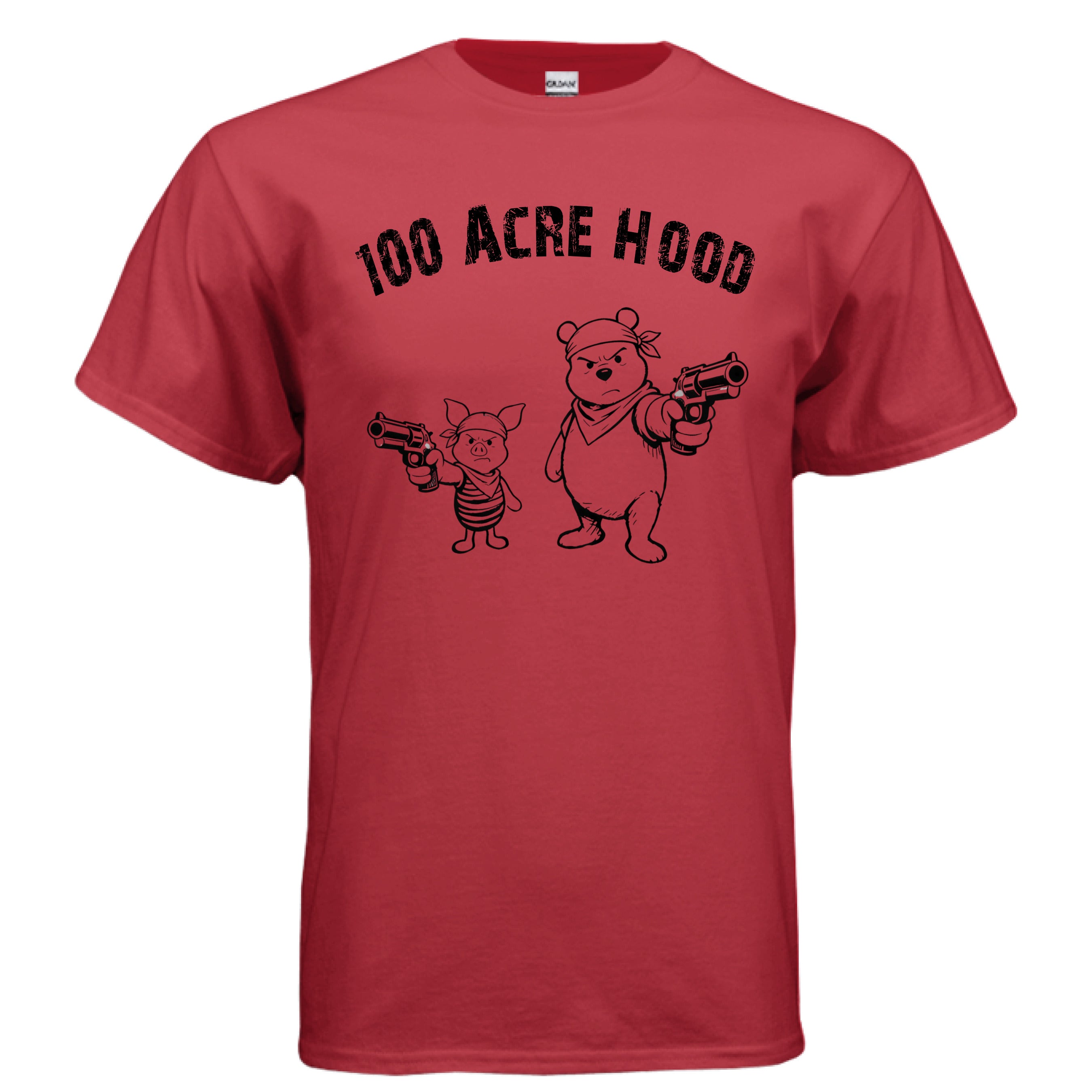 Pooh and Piglet T-shirt Red