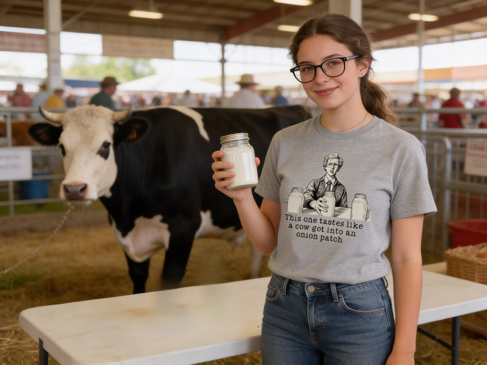 Napoleon Dynamite T-Shirt Gray Model