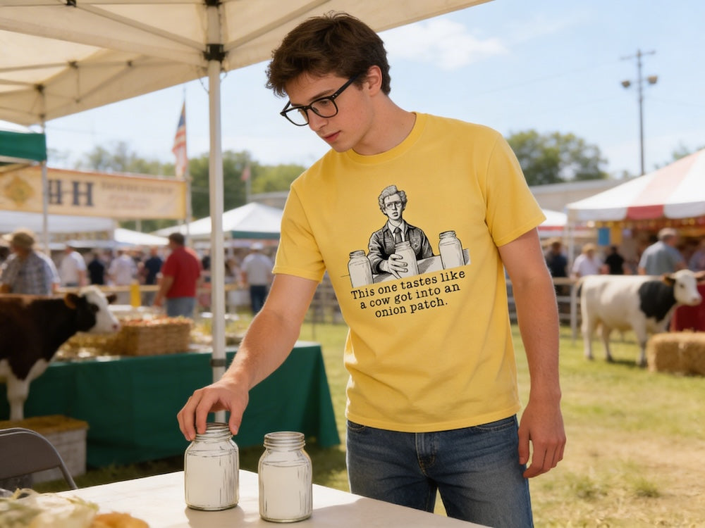 Napoleon Dynamite T-Shirt Daisy Model