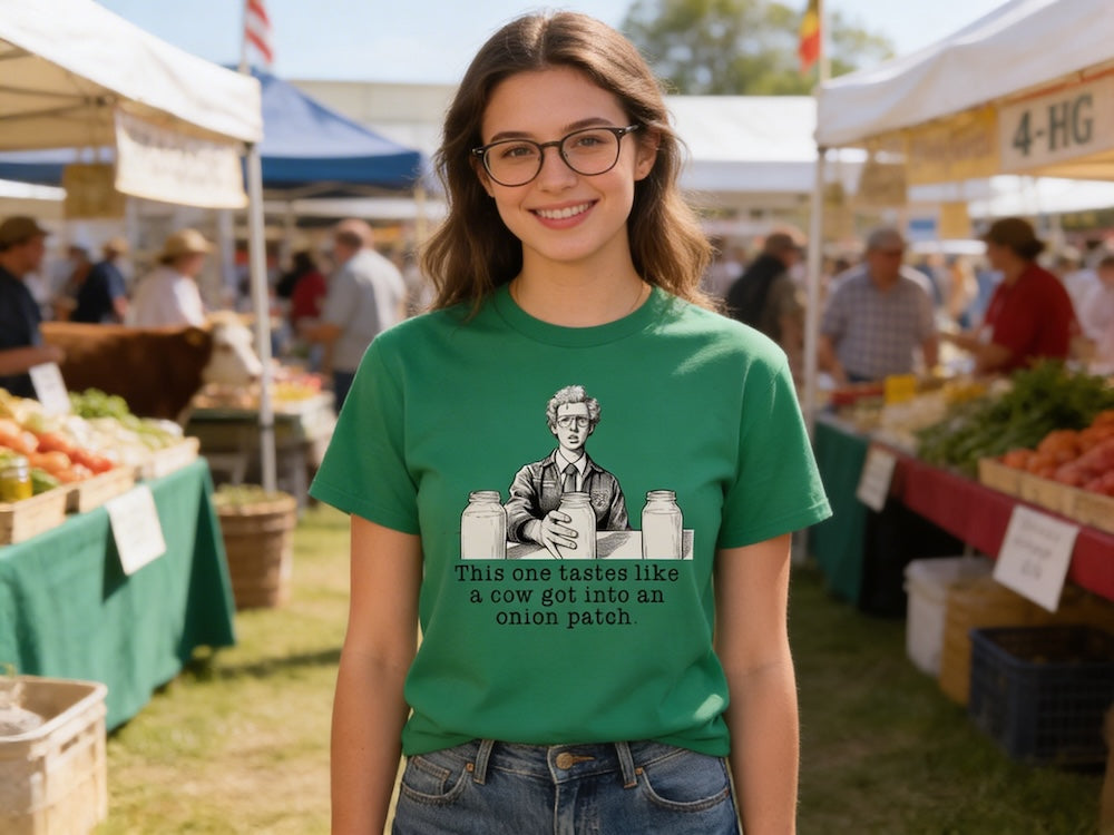 Napoleon Dynamite T-Shirt Green Model