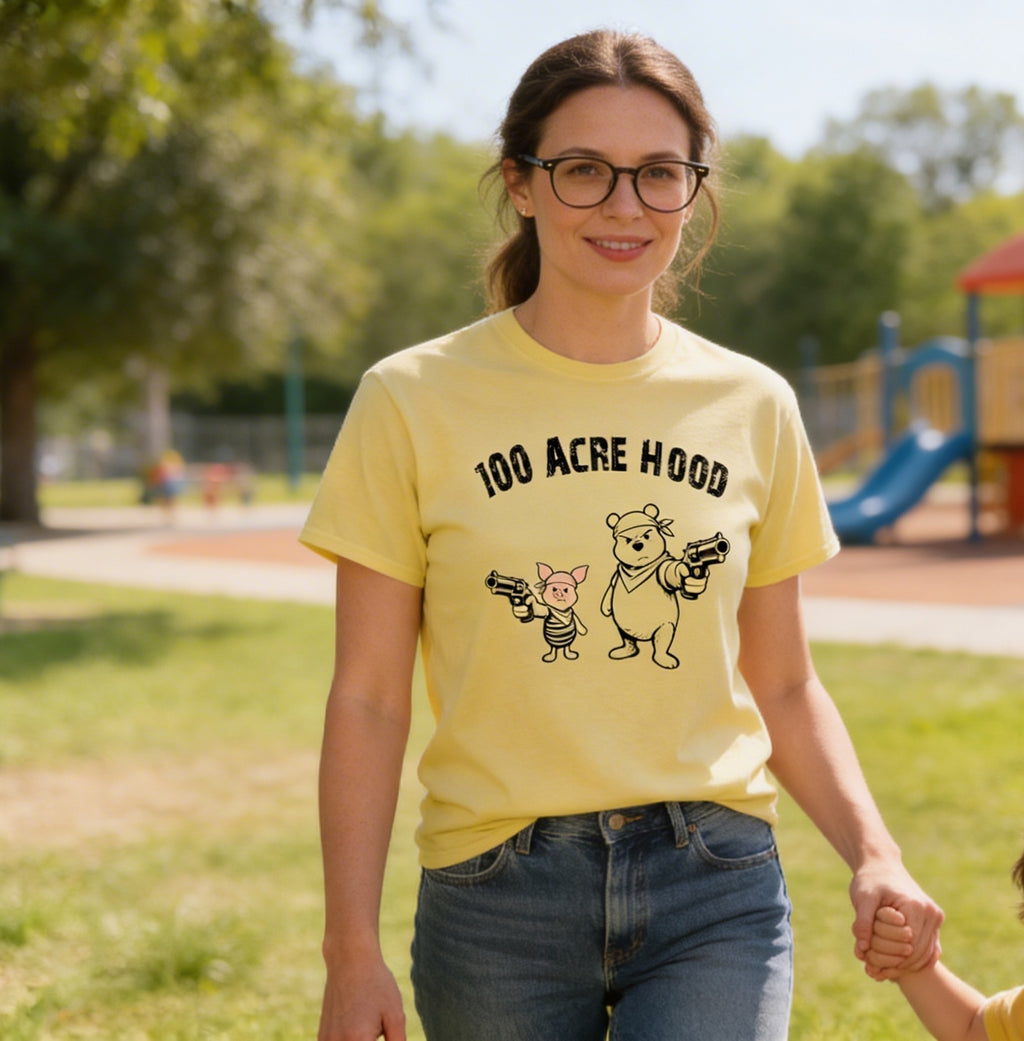 Pooh and Piglet T-shirt Model Yellow