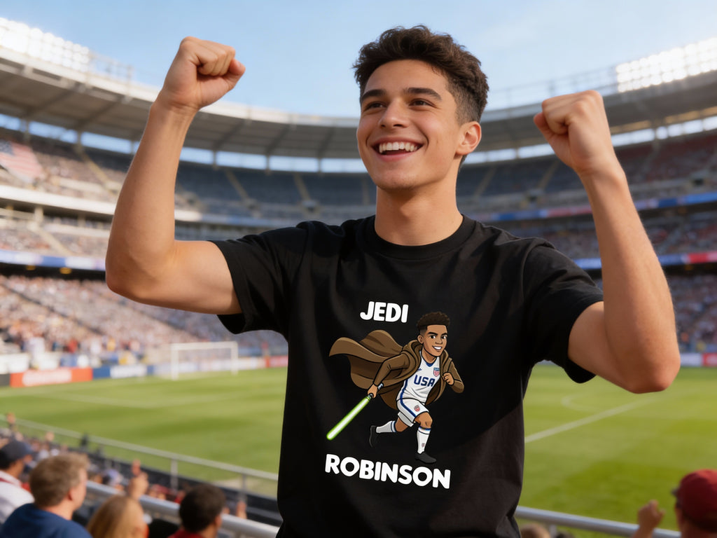 Antonee Robinson T-Shirt Model Dark Blue