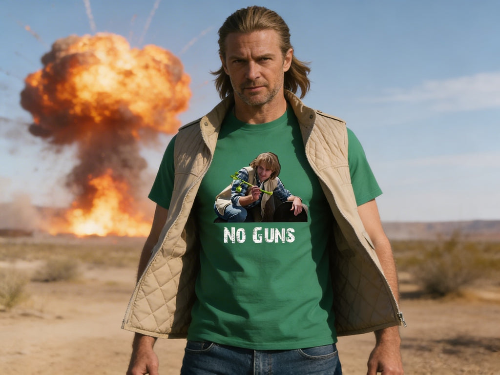 Macgruber T-Shirt: No Guns