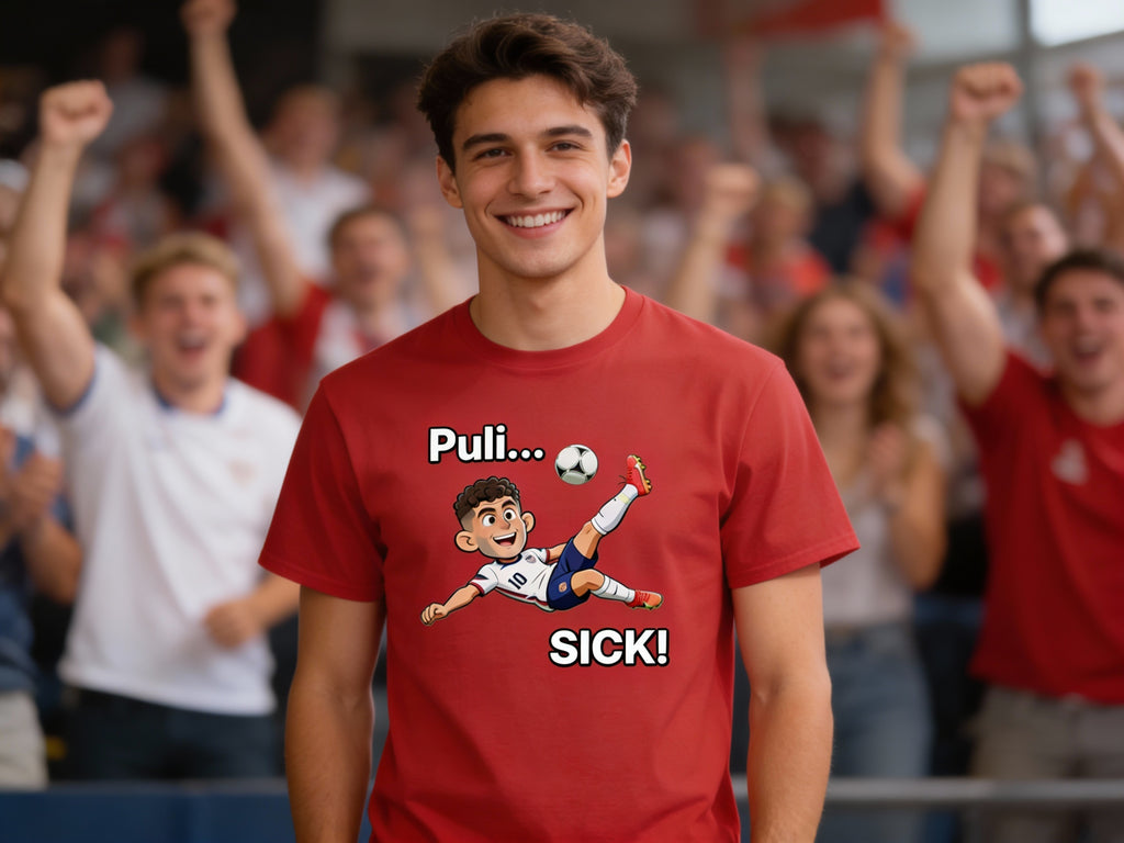 Christian Pulisic T-Shirt Red Model