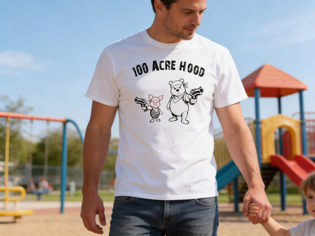 Pooh and Piglet T-shirt Model White
